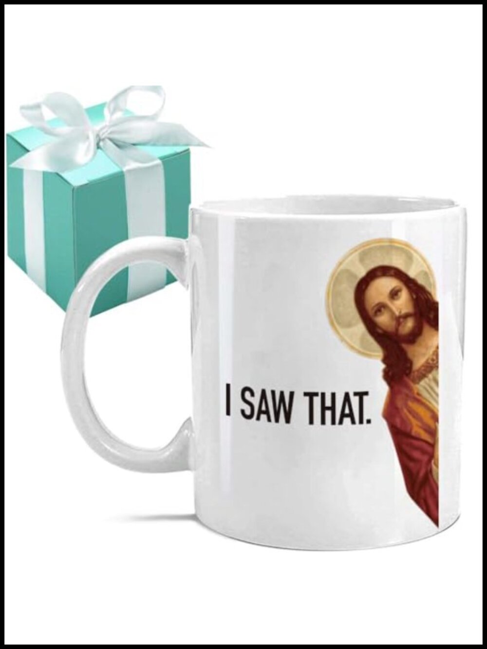 Funny Jesus Mug Christian Coffee 11oz Ceramic Gift